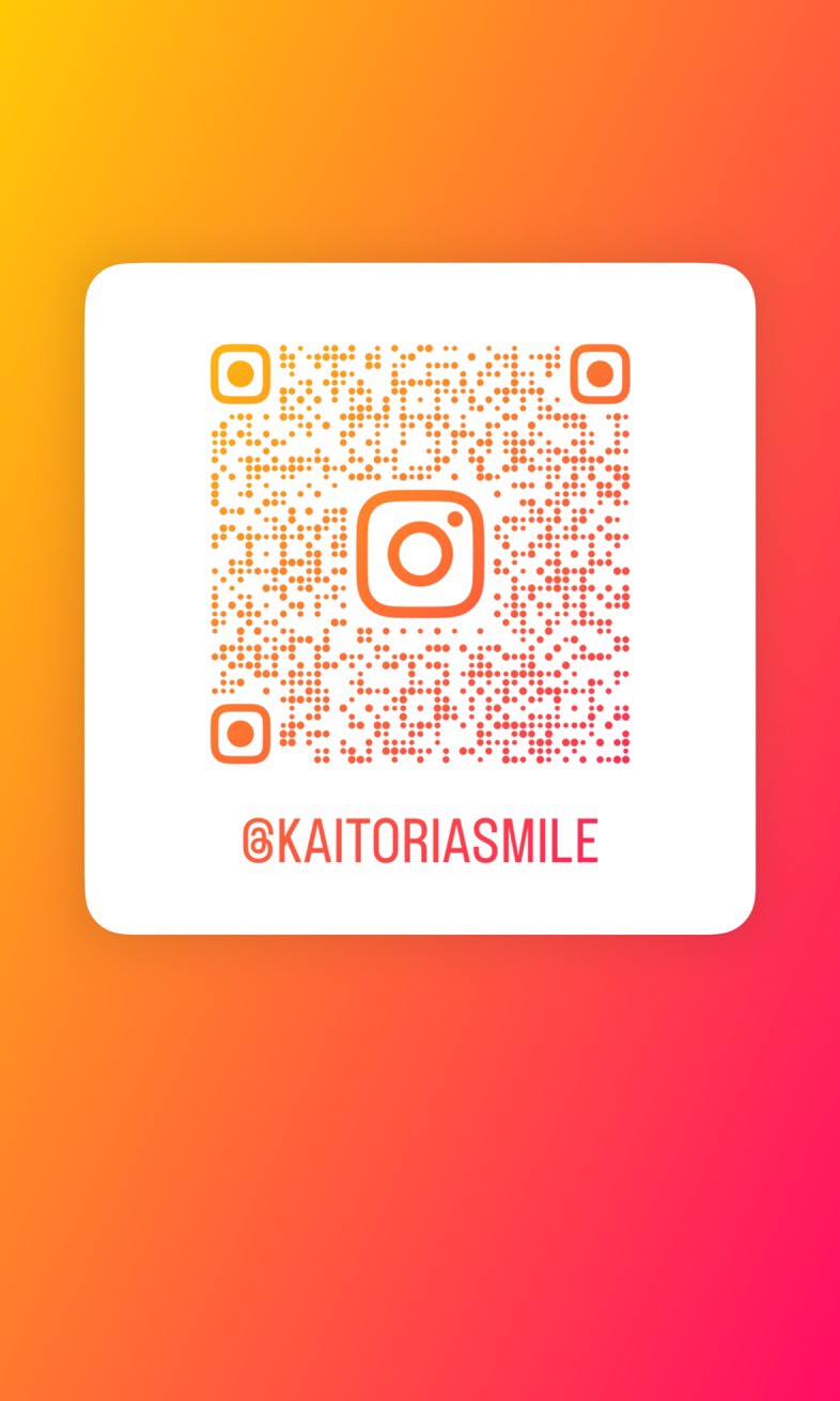 Instagram @kaitoriasmile QRコード