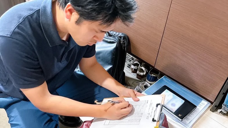 査定書を作成する代表